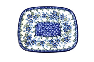 160 Bunzlau Rechthoekige schaal 2272X 160 Schotel Rechthoekig 18,5x15cm